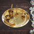 Brass Pooja Thali Set 0.46 Kg